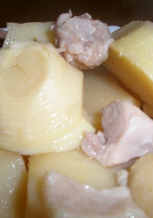 たけのこと鶏肉の煮物-レシピのメイン写真