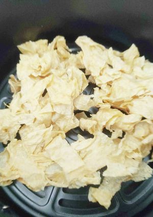 豆腐皮(豆皮)をノンフライヤーでチップス-レシピのメイン写真