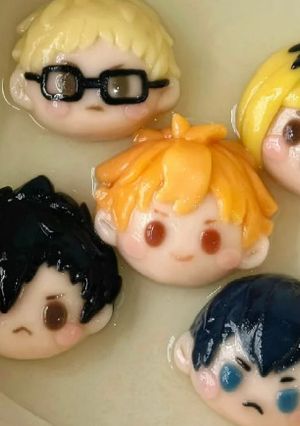 自家製バレーボール風白玉団子-レシピのメイン写真