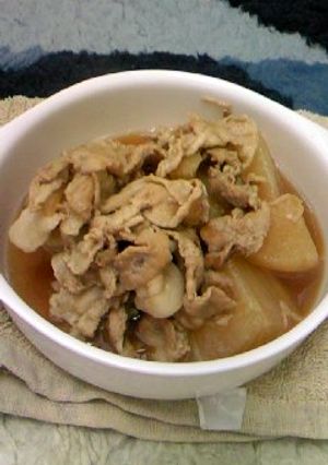 豚肉と大根の煮物　ほたて出汁プラス-レシピのメイン写真