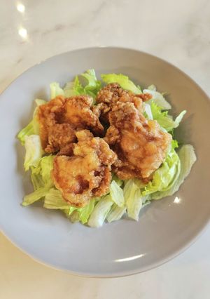 みんな大好き☆鶏の唐揚げレモンソース-レシピのメイン写真