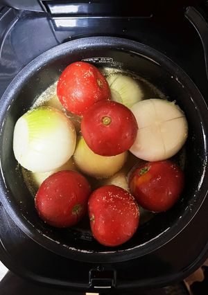 炊飯器で作る絶品!!オニオンスープ-レシピのメイン写真