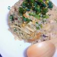 大根の葉っぱで♪パラパラたまご炒飯