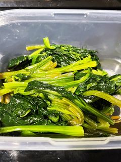 レンジでほうれん草のおひたし♡-レシピのメイン写真
