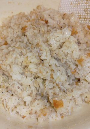 ごま油と紫蘇香る梅シラス混ぜご飯-レシピのメイン写真