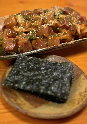 鰤キムチの韓国海苔巻-レシピのメイン写真