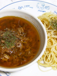 無添加 濃厚にんにくのつけペペロンチーノ-レシピのメイン写真