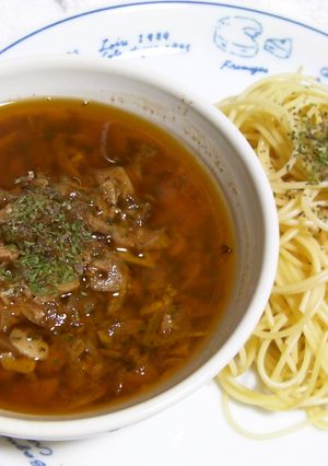 無添加 濃厚にんにくのつけペペロンチーノ-レシピのメイン写真