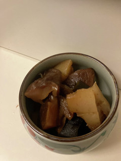 弁当の友 椎茸とこんにゃくの煮物-レシピのメイン写真