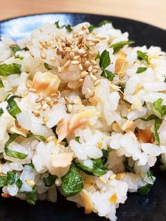 鮭と大葉の混ぜご飯(材料5つ)-レシピのメイン写真