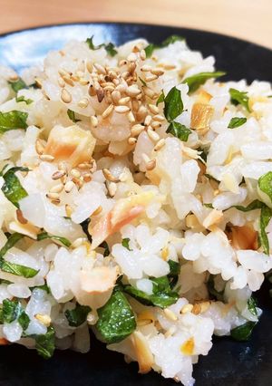 鮭と大葉の混ぜご飯（材料5つ）-レシピのメイン写真