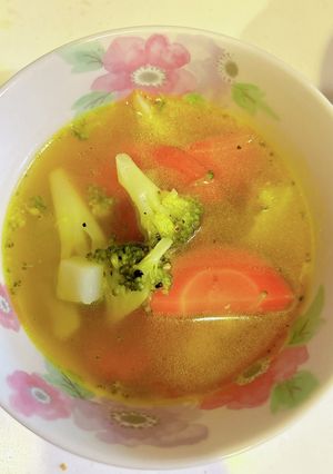 ブロッコリー消費◎簡単野菜スープ-レシピのメイン写真