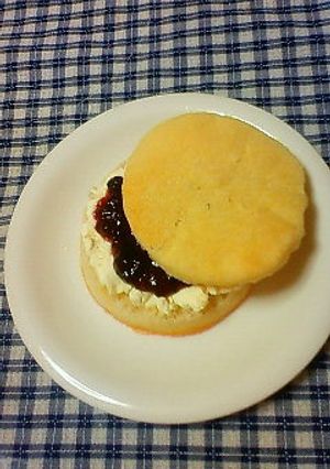 超簡単米粉入りイングリッシュマフィン　-レシピのメイン写真
