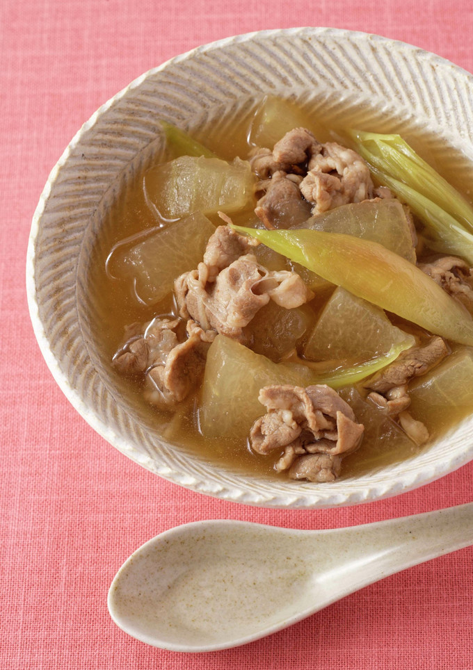 豚肉と冬瓜のとろみスープ-レシピのメイン写真