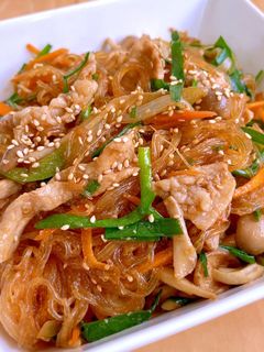 【焼肉たれ麹】【玄米酵母】チャプチェ-レシピのメイン写真