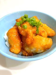 Theシンプル~簡単ササミ丼-レシピのメイン写真