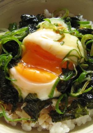 鰻のタレで温たま丼☆一人ごはん-レシピのメイン写真
