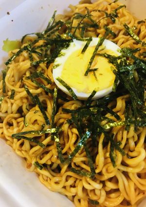 インスタント●ゆで玉ソース焼きそば-レシピのメイン写真
