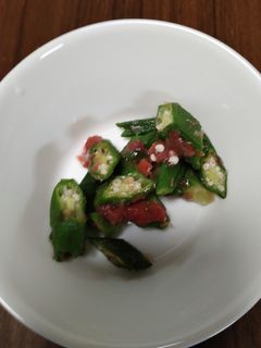 オクラの梅肉あえ-レシピのメイン写真