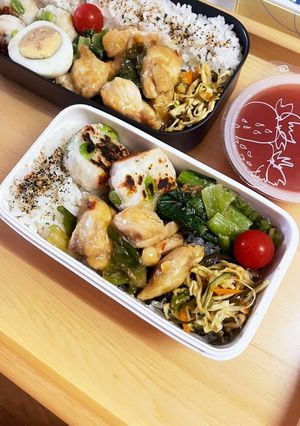 20240625娘ちゃん息子っちのお弁当-レシピのメイン写真