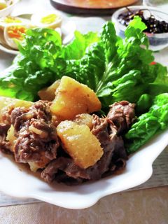 牛肉と大根の炒め煮-レシピのメイン写真
