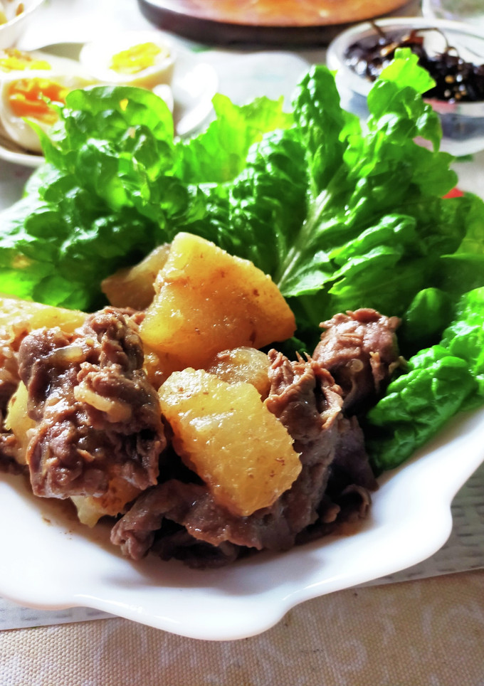 牛肉と大根の炒め煮-レシピのメイン写真