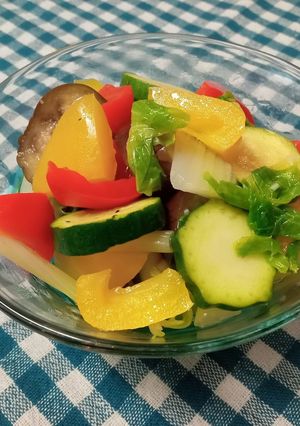 夏野菜のマリネ-レシピのメイン写真