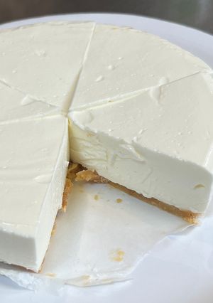 レモン風味豊かな濃厚レアチーズケーキ-レシピのメイン写真