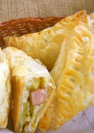 冷凍パイシートで春キャベツのパイ-レシピのメイン写真