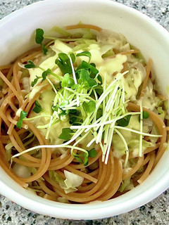 10分で出来るレンジで和風スープパスタ-レシピのメイン写真