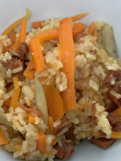 炊き込みご飯(焼き鳥缶)-レシピのメイン写真