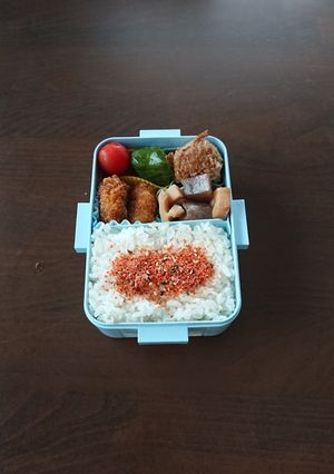 中学生女子弁当2024/06/26-レシピのメイン写真