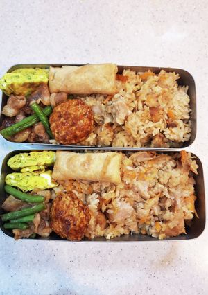 高校生弁当覚え書き327炊き込みご飯-レシピのメイン写真