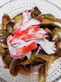 夏だから~包丁も火も無し!なすの和え物-レシピのメイン写真