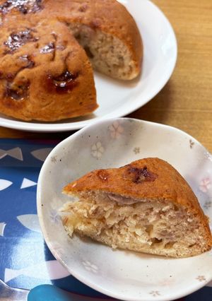 卵不使用　炊飯器でバナナケーキ-レシピのメイン写真