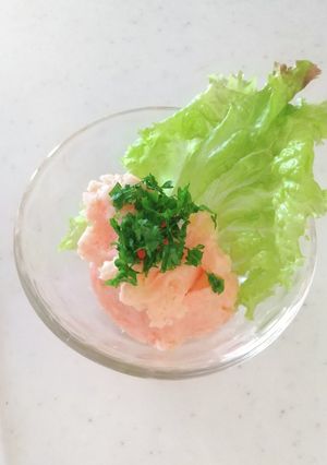 たらこクリームチーズのポテサラ♪-レシピのメイン写真