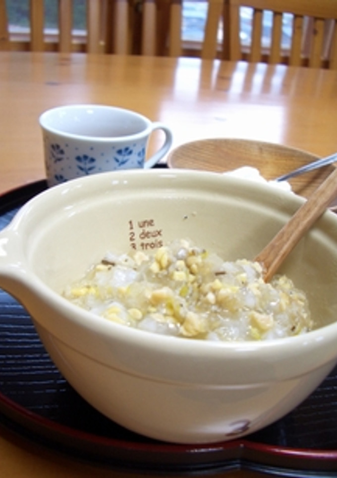 離乳食「おじやの素」：納豆と大根-レシピのメイン写真