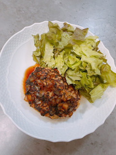 ハンバーグとピーマンの肉詰め-レシピのメイン写真