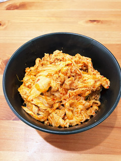 すぐできる 簡単すぎる 豚キムチ丼 -レシピのメイン写真