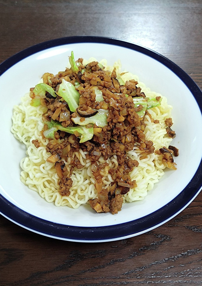 低たんぱく 減塩 ジャージャー麺風-レシピのメイン写真