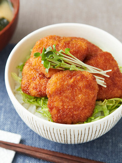プチささみフライのソースカツ丼-レシピのメイン写真