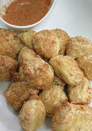 ノンフライヤーでチキンナゲット!-レシピのメイン写真