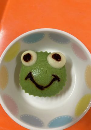 かえる蒸しパン-レシピのメイン写真