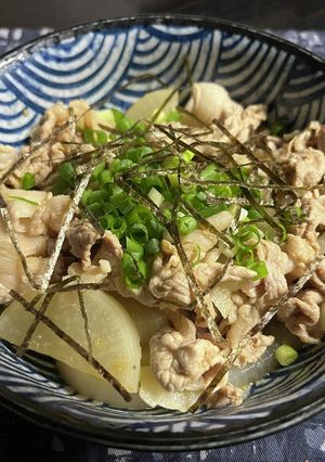 冷製豚バラ大根（わさび醤油）-レシピのメイン写真