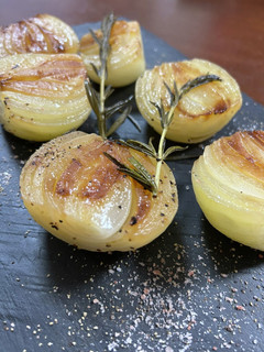 新玉ねぎのオリーブオイル焼き-レシピのメイン写真