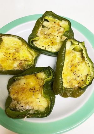 ピーマンのチーズ焼き-レシピのメイン写真