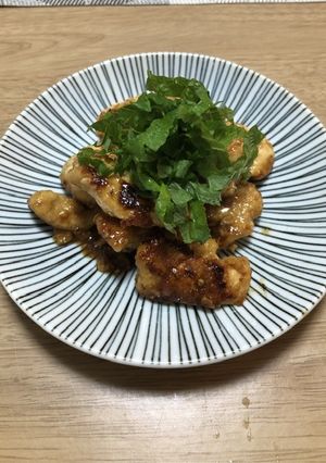 夏にさっぱり鶏ムネの照り焼き-レシピのメイン写真