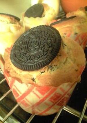 ホットケーキミックスdeオレオマフィン-レシピのメイン写真