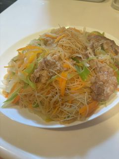 コストコ 焼きビーフン-レシピのメイン写真