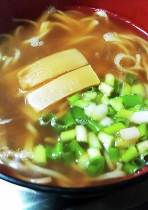 焼きそば麺で醤油ラーメン-レシピのメイン写真